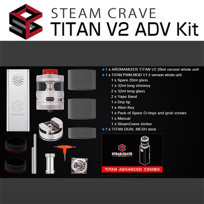 Steamcrave Titan Advanced Combo Kit 泰坦2