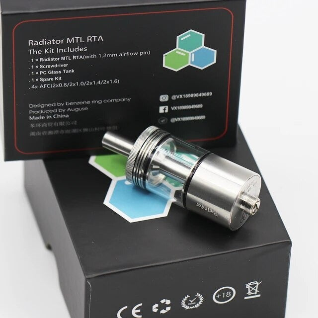 Radiator MTL RTA 散熱器 22mm 4ml