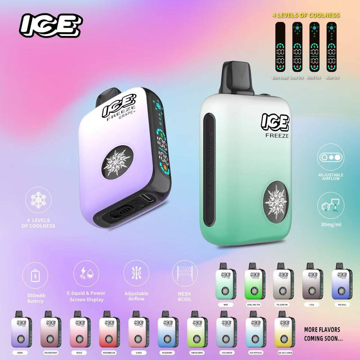 ICE FREEZE 10000 Puff 3%