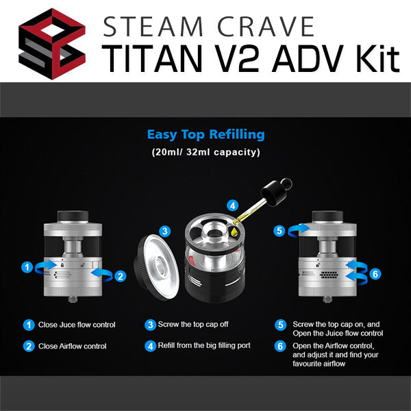 Steamcrave Titan Advanced Combo Kit 泰坦2