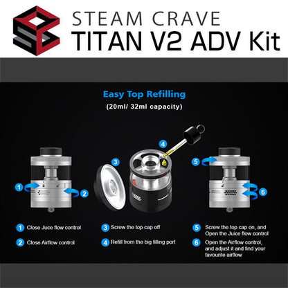 Steamcrave Titan Advanced Combo Kit 泰坦2