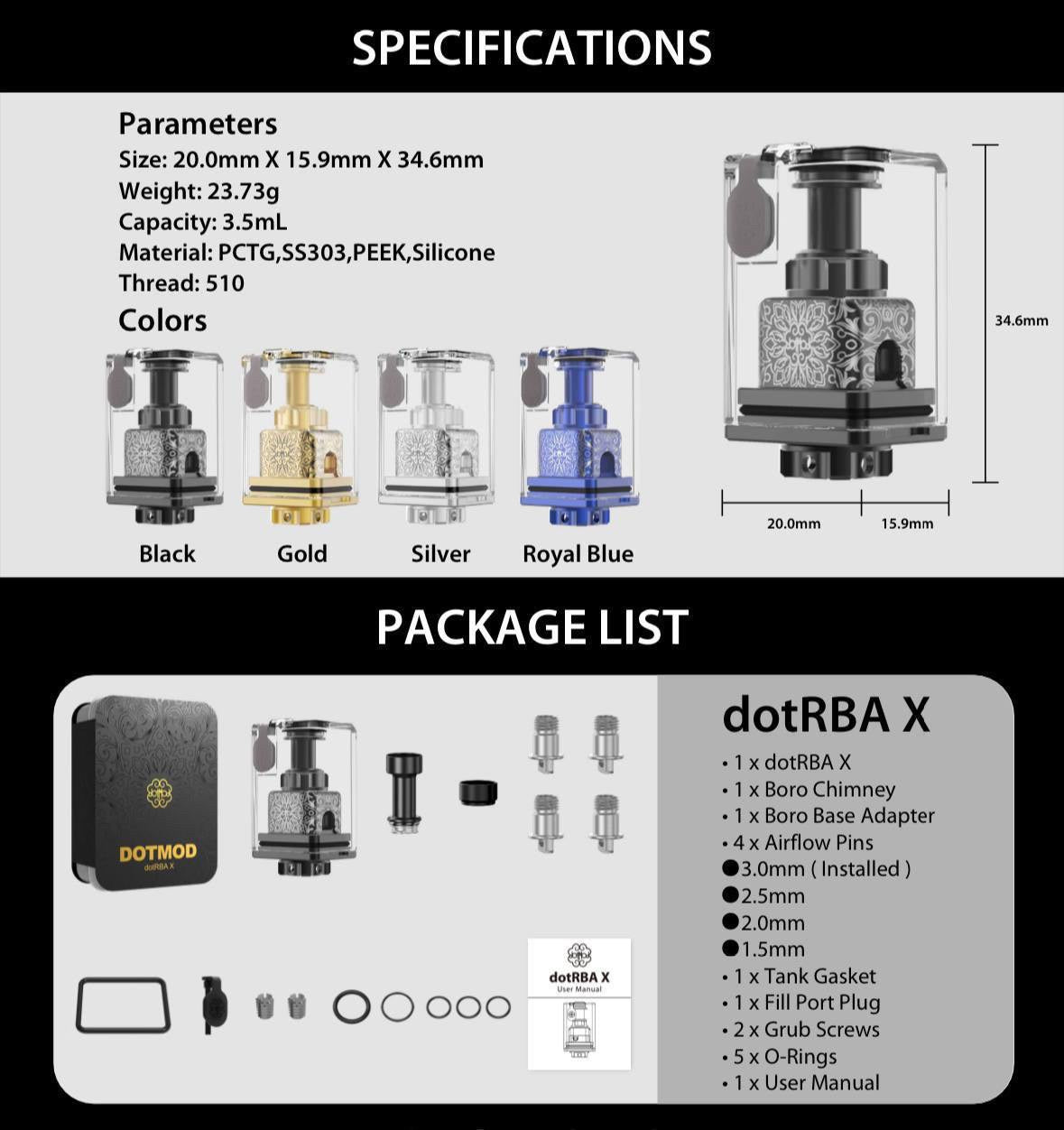DotMod DotRBA X