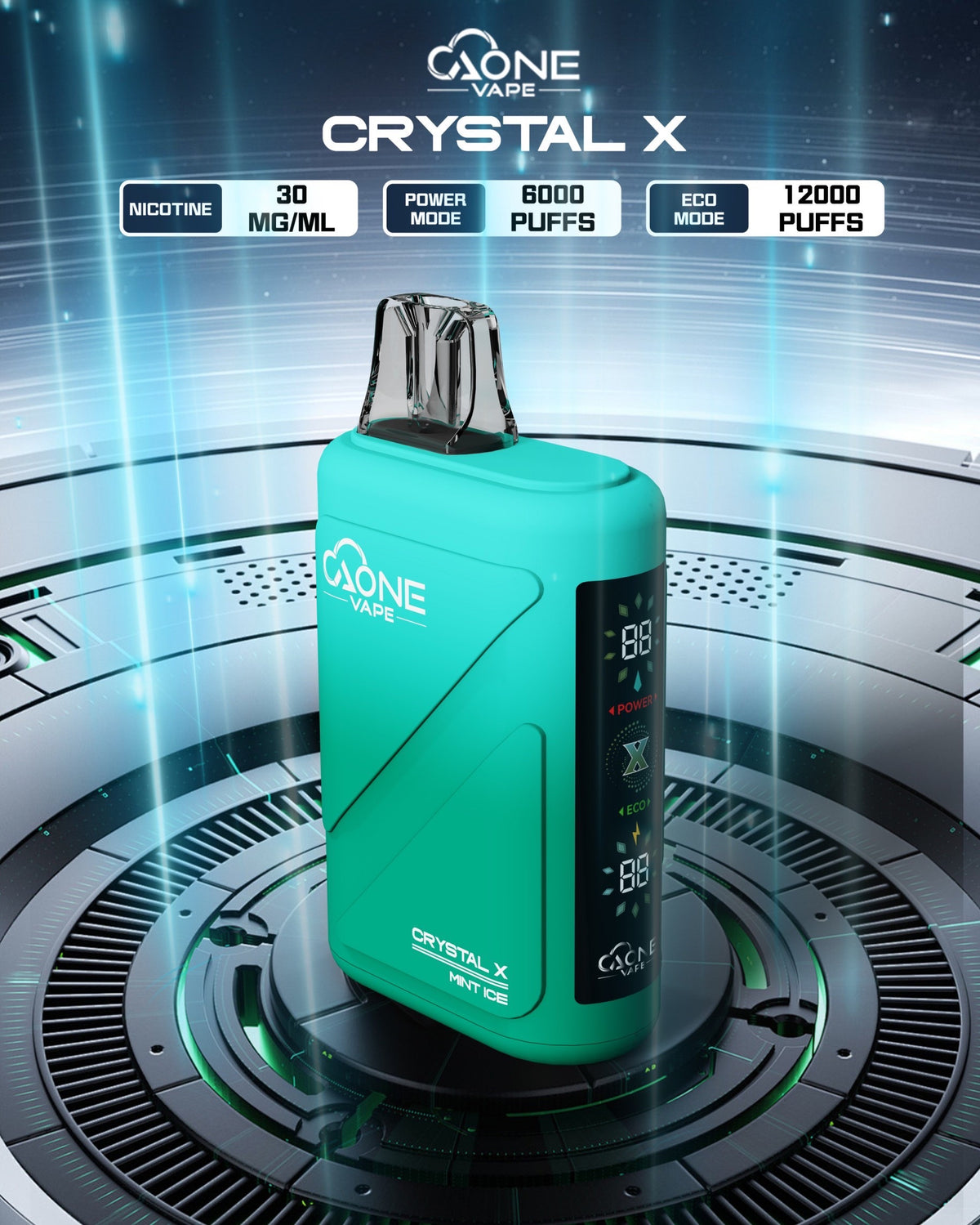 AONE Crystal X 水晶 V2 
12000口 一次性