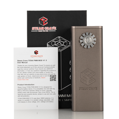 STEAM CRAVE TITAN PWM V1.5 300W MOD 泰坦2