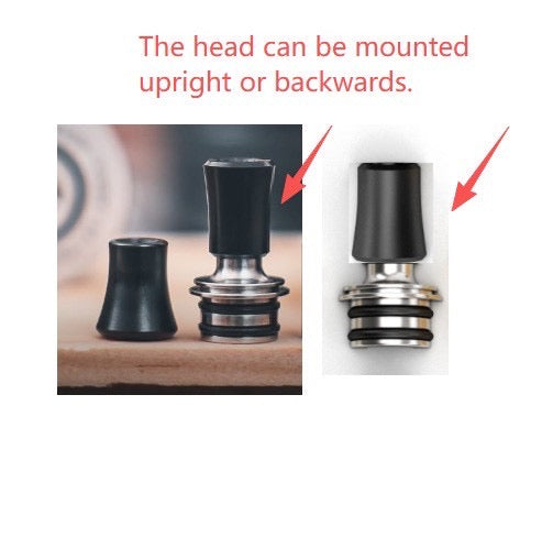 yftk modular雙向變化嘴(一座五嘴頭) Reversible Dual Use Mouthpiece 510 Drip 吸嘴