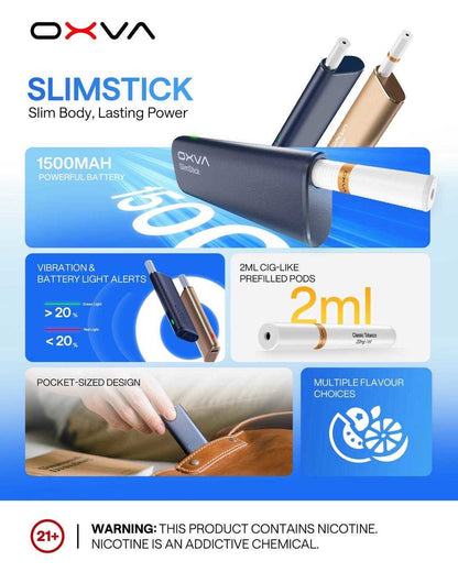 OXVA SLIMSTICK 預注油加熱棒