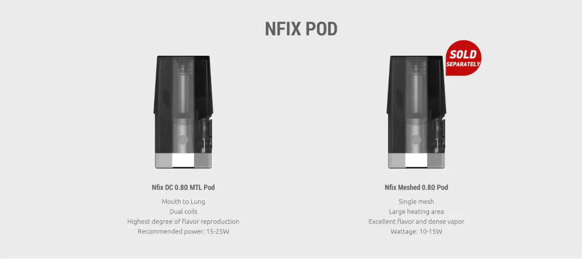 smok nfix pod 煙彈 一盒3入