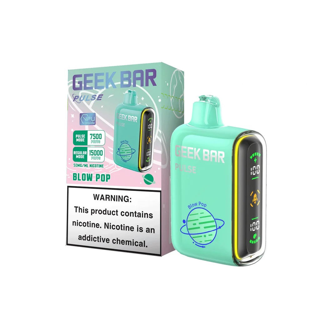 美國大牌 Geek Bar Pulse Vape 脈衝5% 一次性 15000口