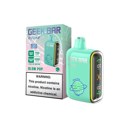 美國大牌 Geek Bar Pulse Vape 脈衝5% 一次性 15000口