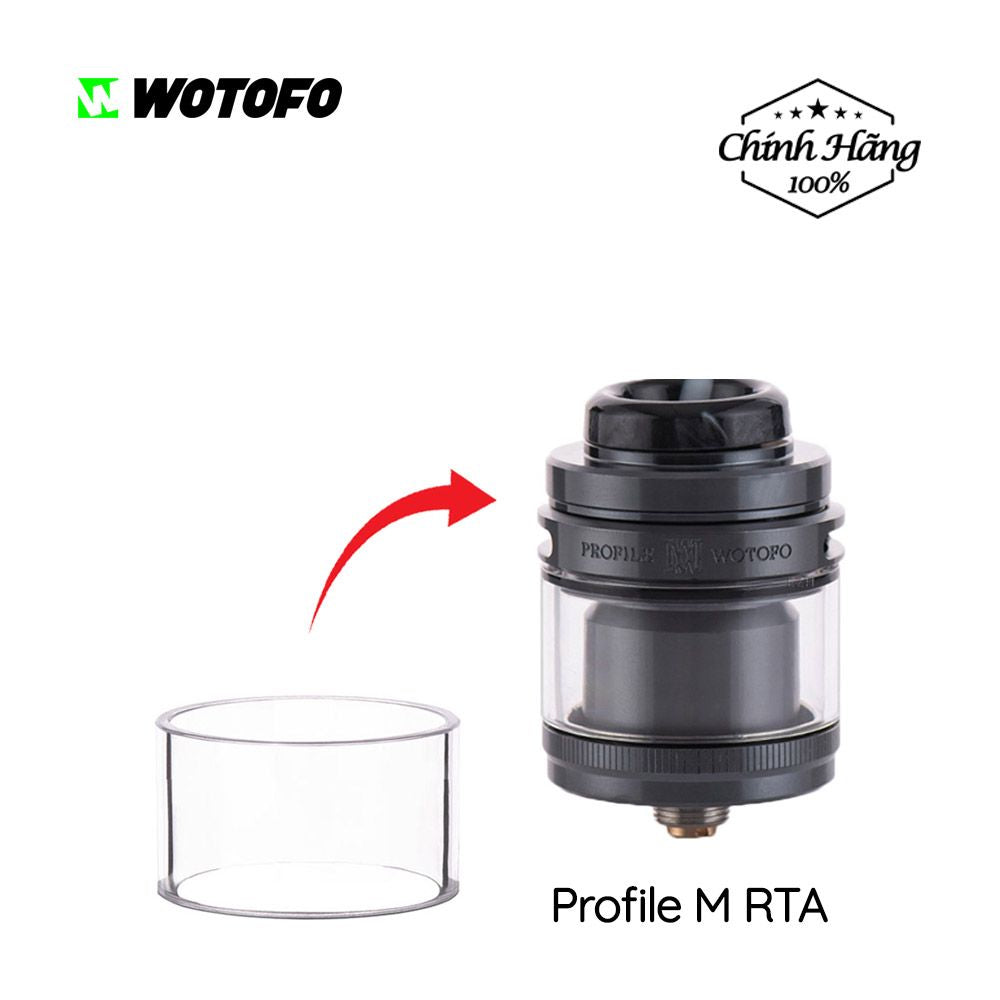 wotofo profile m rta glass