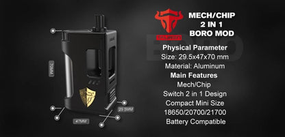 Tauren Mech BORO Mod 半機械 / 純機械 BB盒